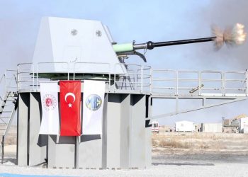 Milli deniz topunda liman ve deniz testi