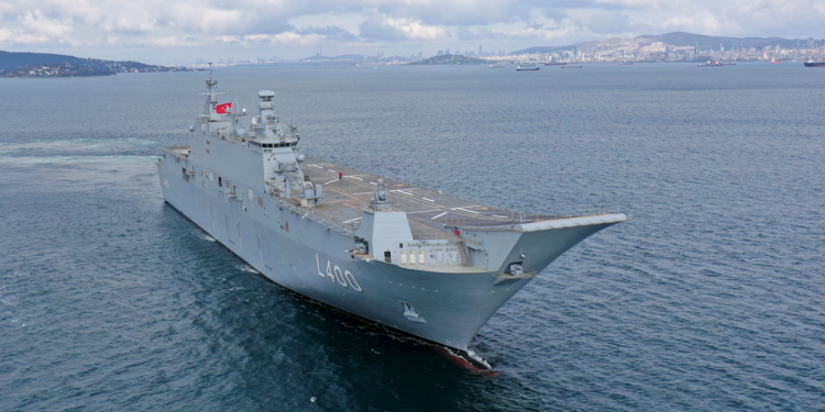 Türkiye’nin en büyük savaş gemisi yıl sonunda teslim edilecek