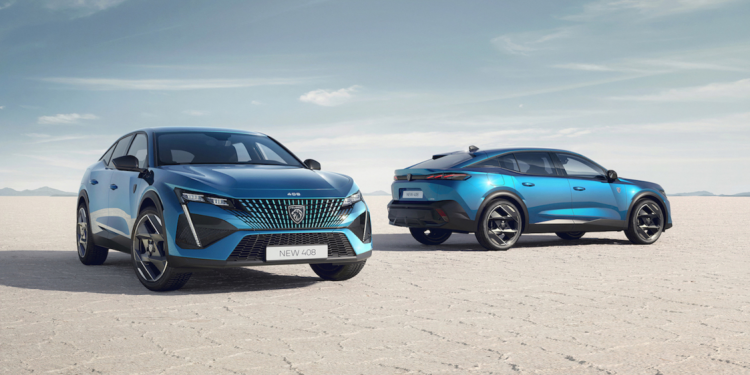 Yeni Peugeot 408 ve E-208 Paris’te vitrine çıktı