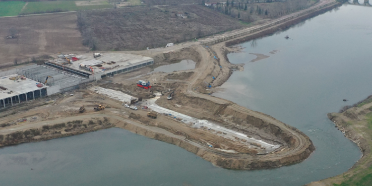 Meriç Nehri santralinde sona yaklaşılıyor