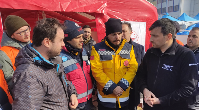 Yardım kampanyasının da “Bayraktar”lığını yapıyor