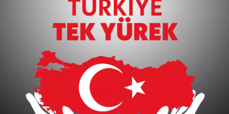 Türkiye Tek Yürek oldu ortak tasada buluştu