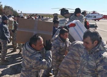 TSK 19 lojistik destek üssüyle deprem bölgesinde