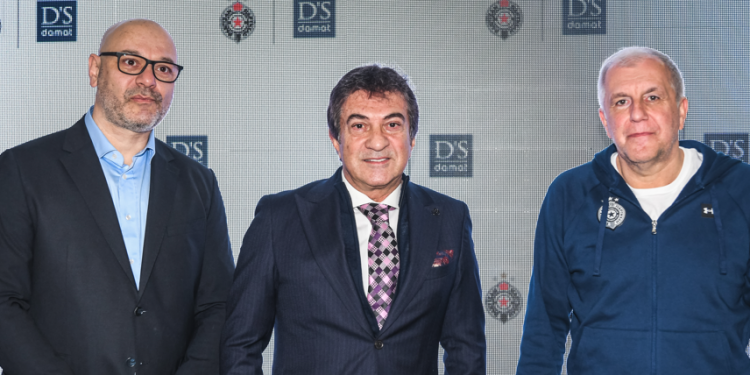 D’S damat, Partizan basketbol takımının giyim sponsoru oldu