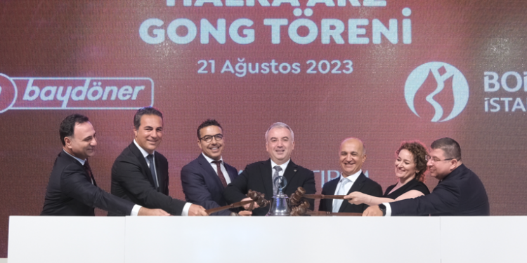 Baydöner, Borsa İstanbul’da işlem görmeye başladı