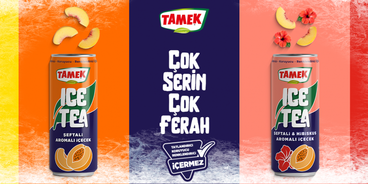 Tamek’in yeni soğuk çay çeşitleri serinletiyor