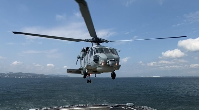 Helikopterler milli gemilere yerli teknoloji yardımıyla inecek