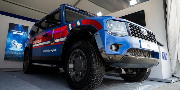 Jandarmanın yerli SUV aracı ilk kez ortaya çıktı