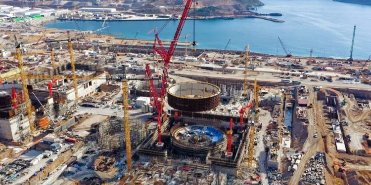 Akkuyu NGS’nin ilk ünitesinde inşaat yıl sonuna tamamlanacak