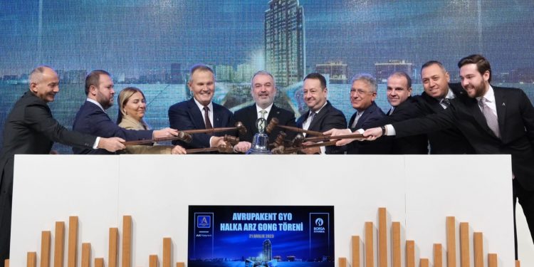 Borsa İstanbul’da gong Avrupakent GYO için çaldı