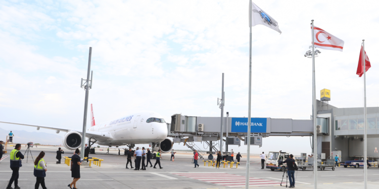 KKTC’nin ekonomisine havalimanı dopingi