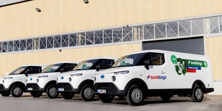 Sürat Kargo, elektrikli araç filosunu genişletti