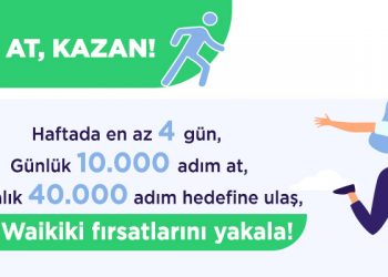 Adım attıkça kazandırıyor