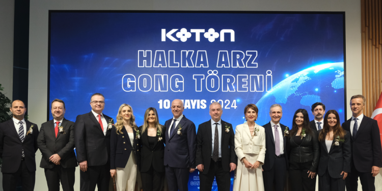 Borsa İstanbul’da   gong, Koton için çaldı