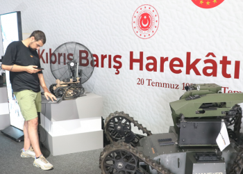 Türk savunma ürünleri Lefkoşa’da vitrine çıktı