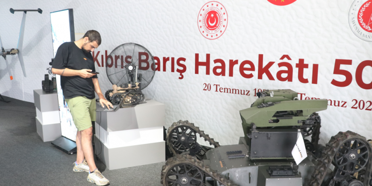 Türk savunma ürünleri Lefkoşa’da vitrine çıktı