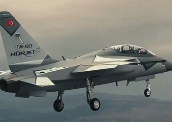 HÜRJET’in ikinci prototipi yeni boyasıyla gökyüzünde