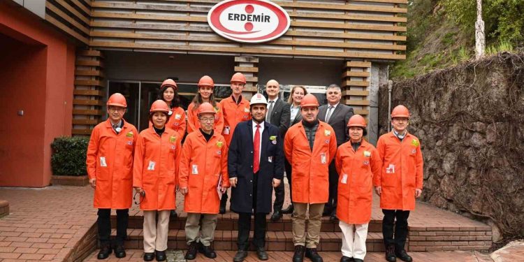 Erdemir, dünya çelik sektörünün temsilcilerini ağırladı