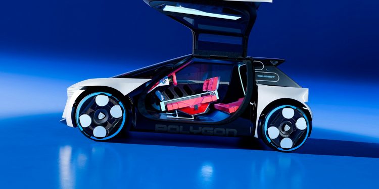 Peugeot Polygon Concept sürüşü ileri boyutu taşıdı
