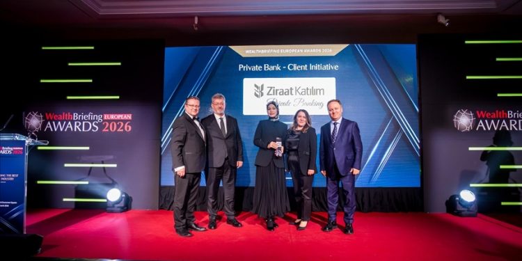 Ziraat Katılım’a Londra’dan “özel bankacılık” ödülü