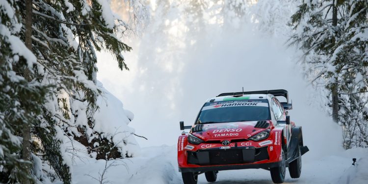 Toyota,karlı İsveç Rallisi’nde “karlı” bir sonuçla çıktı