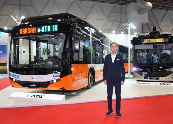 Elektrikli ve otonom gücünü Busworld’da sergiledi