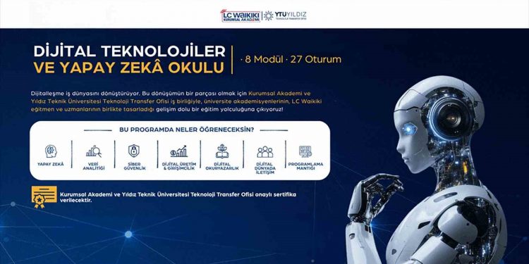 LC Waikiki Dijital Teknolojiler ve Yapay Zeka Okulu’nu hayata geçirdi